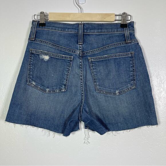 J.Crew Denim Distressed Jean Shorts. Size 25. In excellent condition! - Picture 2 of 5